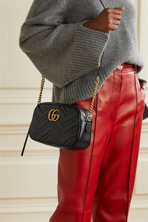 gucci gg marmont bag review|gg marmont small shoulder bag.